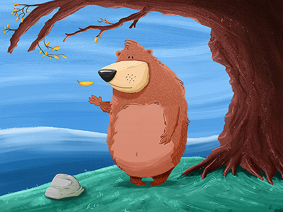 Bear - Kids Illustration