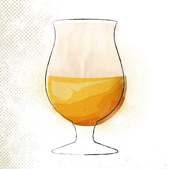 Digest Beer Illustrations