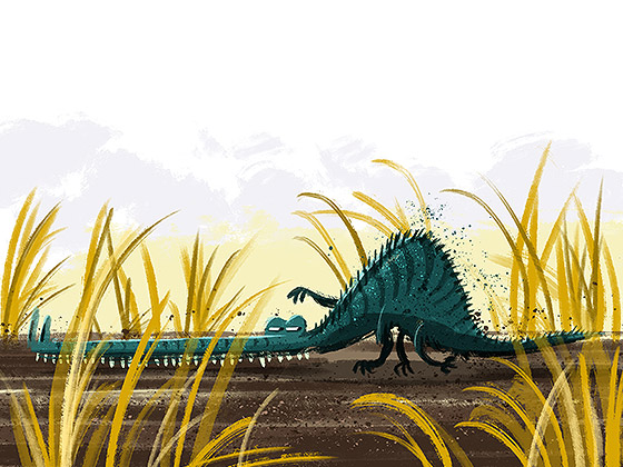 Sneaky Crocodile