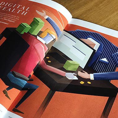 Hong Kong Tatler Illustration